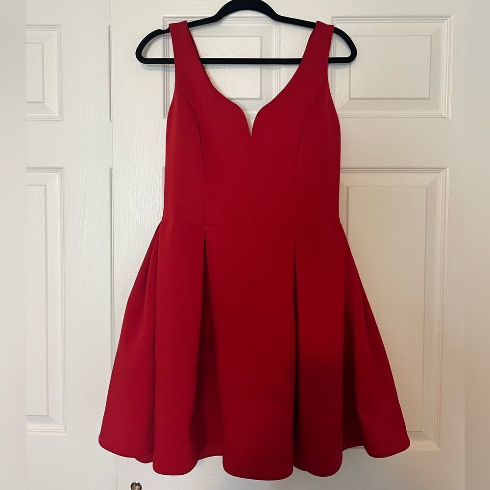 Red Ali Ro Dress. Size 10.